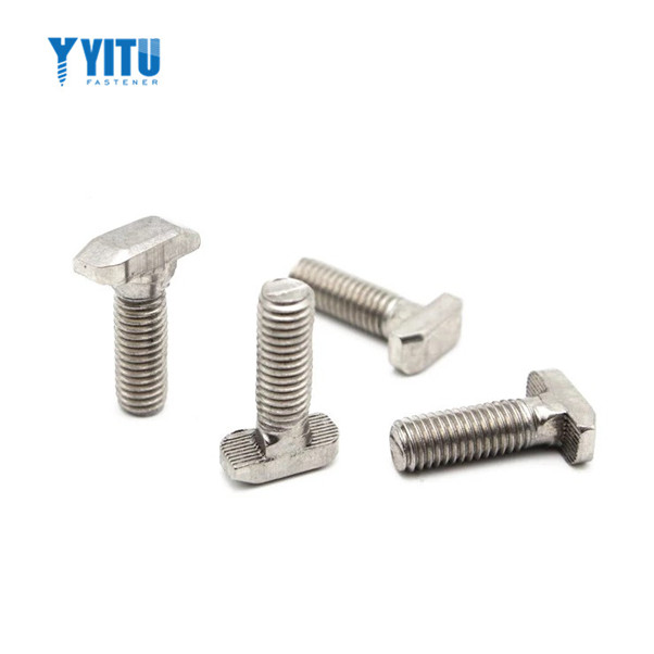 Carbon Steel Stainless Steel DIN186 T Head Square Neck Bolt