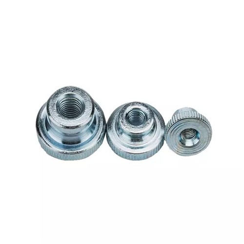 Carbon Steel DIN466 Knurled Thumb Nut With Collar 