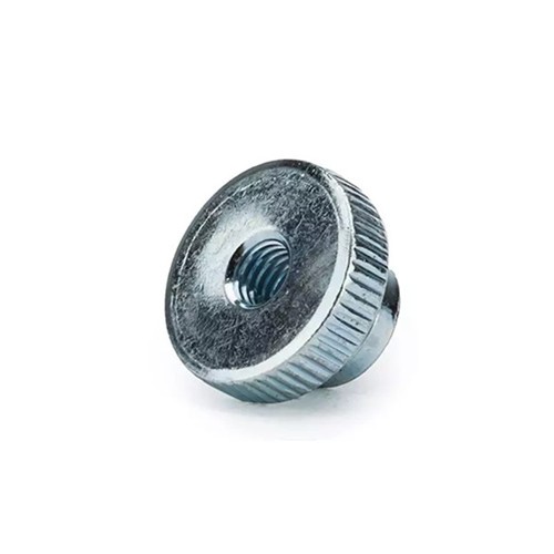 Carbon Steel DIN466 Knurled Thumb Nut With Collar 