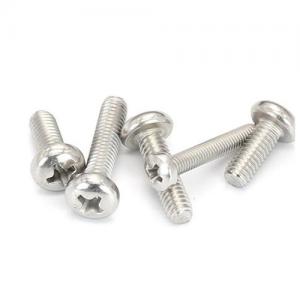 Carbon Steel DIN7985 Cross Recessed Raised Cheese Head Screw