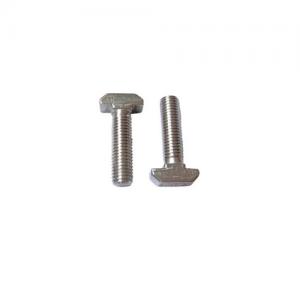 Carbon Steel Stainless Steel DIN186 T Head Square Neck Bolt