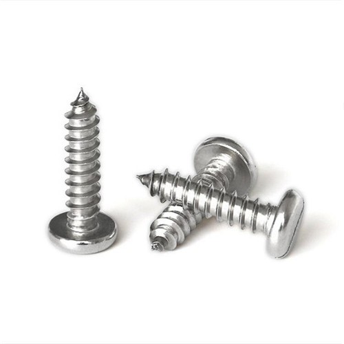 Carbon Steel Stainless Steel DIN7971 Slotted Pan Head Tapping Screw