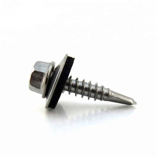 Carbon Steel Zinc Plated Hex Washer head Roofing Self Drilling Screw