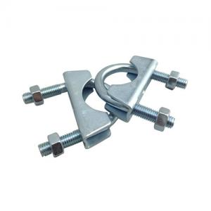 DIN3570 U Bolt Assembled With Nut And Bracket Pipe Or Tube Clamp