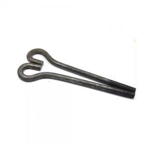 DIN529 Carbon Steel Black Oxide J Hook Bolt L Type Bolt 