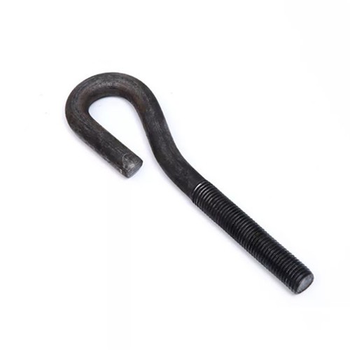 DIN529 Carbon Steel Black Oxide J Hook Bolt L Type Bolt 
