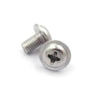 DIN967 Carbon Steel Cross Recessed Pan Head Screws With Collar  DIN967 Carbon Steel Cross Recessed Pan Head Screws With Collar