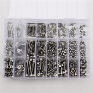 1080 PCS Hex Head Socket Screw With Nut And Washer Kit Assortments 1080 PCS Hex Head Socket Screw With Nut And Washer Kit Assortments