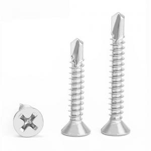 Metric Cross Recessed Countersunk Head Self Drilling Screw