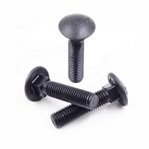 SAE J429 GR.5 Black Oxide Inch Size Long Neck Carriage Bolt SAE J429 GR.5 Black Oxide Inch Size Long Neck Carriage Bolt