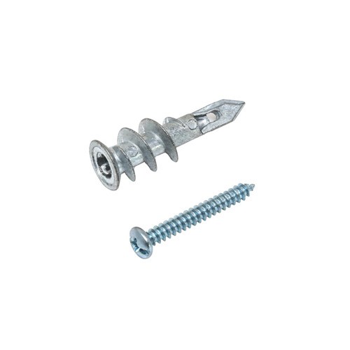 Zinc Alloy Metal Self Drilling Drywall Anchor With Screw